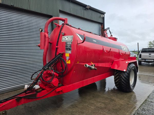 Hi Spec 1600 gallon slurry tank/water bowser - Main image