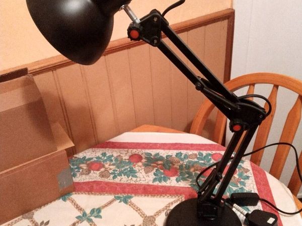 Adjustable swing arm desk lamp - Main image