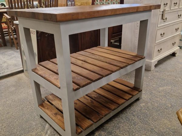 Kitchen island, butcher block - Main image