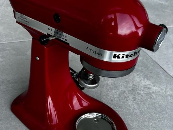 KitchenAid Artisan 5KSM150PSBER 4.8L Stand Mixer Empire Red 300W Tested Working - Main image