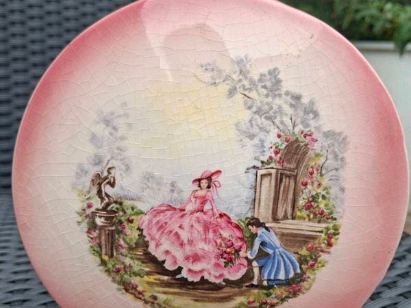 Lovely Vintage 1940's Moon flask Vase - Main image