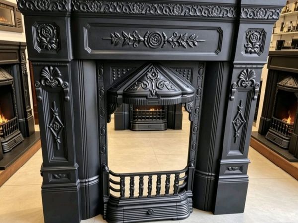 Cast iron fireplace - Main image