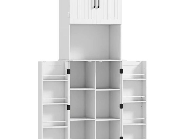 181.5 cm Freestanding Storage Cabinet, Tall Kitche - Main image