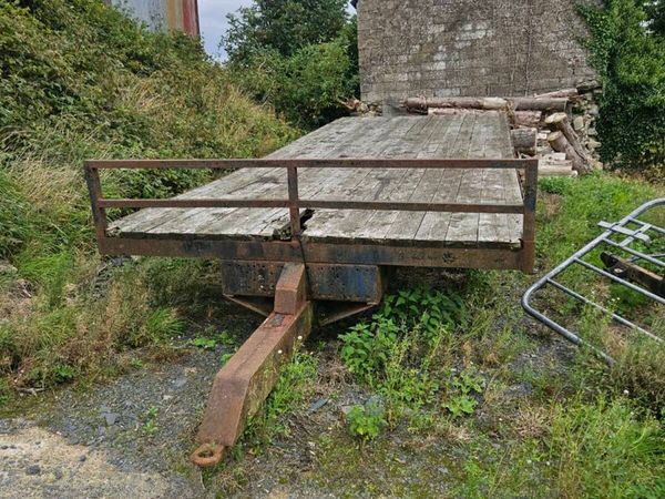 Flat bed trailer - Main image