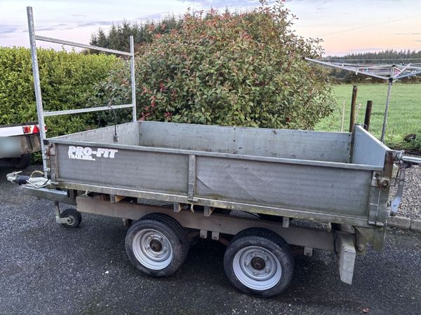 Pro-Fit Twin Axle Electric Tipper Trailer 8'6x5' - Main image