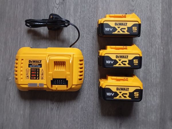 DeWalt Batteries & Charger (New) - Main image