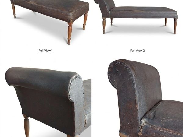 Antique Victorian/Edwardian Chaise Longue / Daybed - Main image
