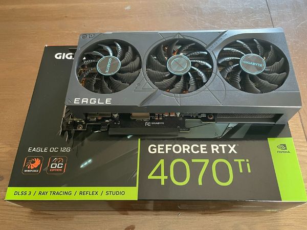 Gigabyte Nvidia GeForce RTX 4070Ti Graphics Card - Main image