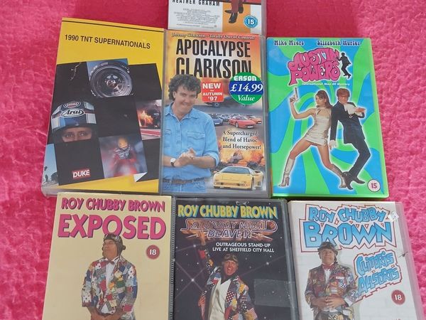 7 COLLECTOR VHS TAPES. - Main image
