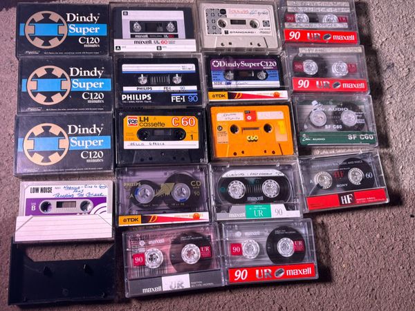 Various recordable Audio cassettes in cases - Main image