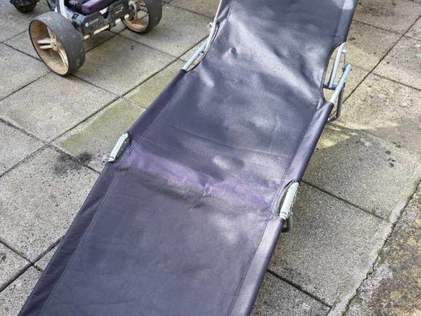 Folding Adjustable Sun Lounger - Main image
