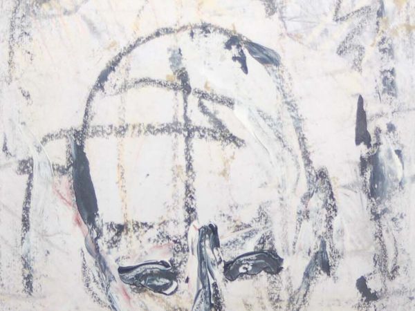 John Kingerlee Head Study Painting - Main image