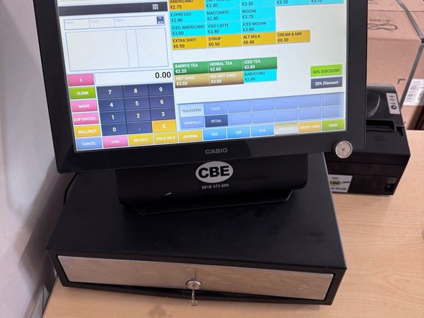 CBE Casio V-R7000 Touchscreen Till System - Main image