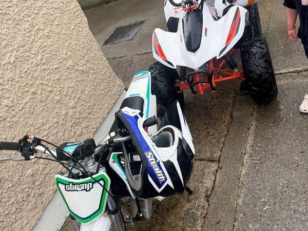 Kayo quad and stomp dirtbike - Main image