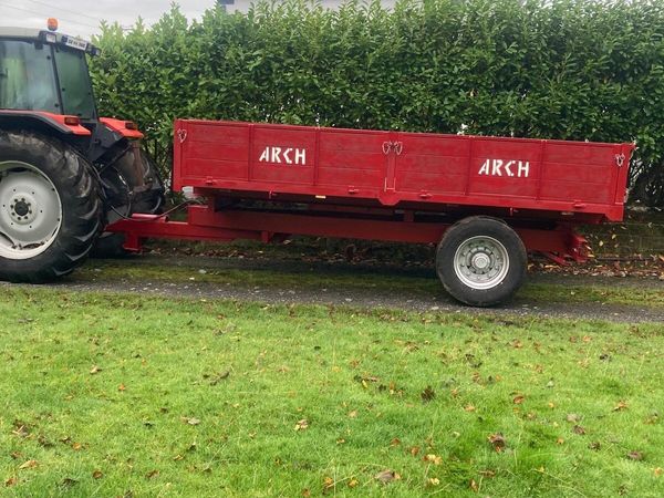 14x7 arch tiller trailer - Main image