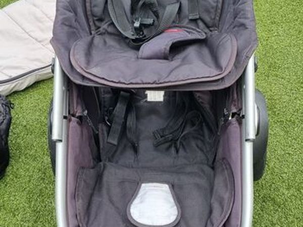 Phil & Teds Double Buggy / Inline Buggy with Second Seat - Very Good Condition - Main image