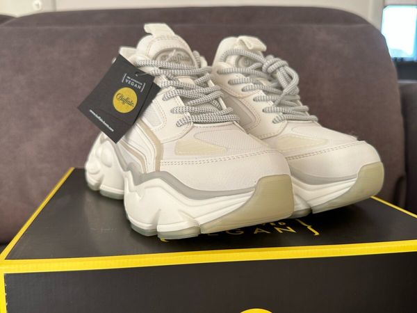 NEW Vegan Leather Shoes UK 5 Buffalo Binary Athena - Main image