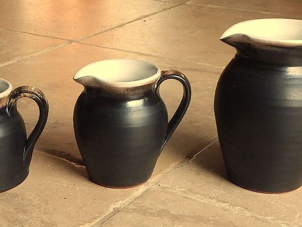 Set of 3 Stephen Pearce Pottery Jugs - Main image
