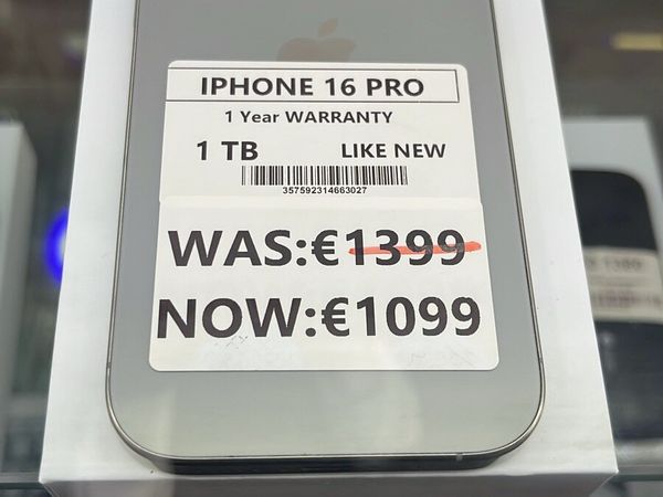 🔥🔋iPhone16 PRO 1TB premium 1Year WTY - Main image