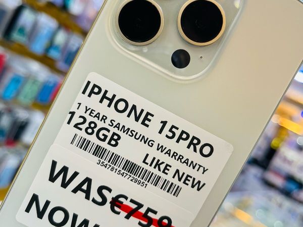 😍iPhone 15 pro likeNew 128GB 1YEAR WTY🔥 - Main image