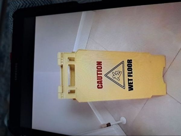 2  wet floor signs in great condition - Main image