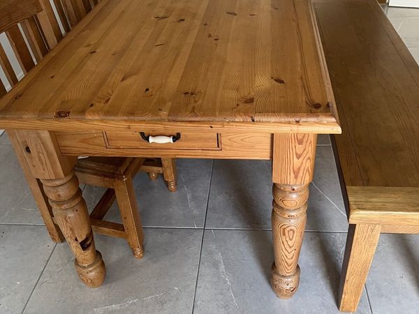 Kitchen Table, Bench and 3 chairs - Main image