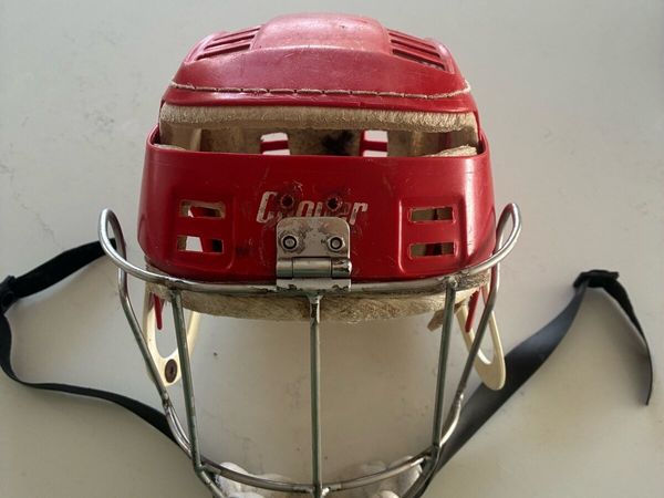 Old style cooper hurling helmet - Main image