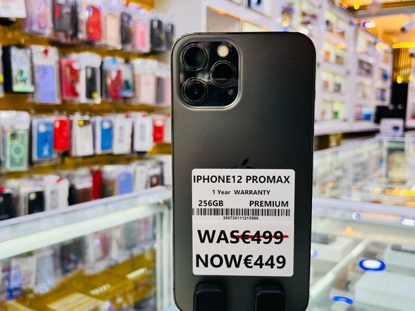 🔥IPhone 12 MAX 256GB premium 1Year WTY ✅ - Main image