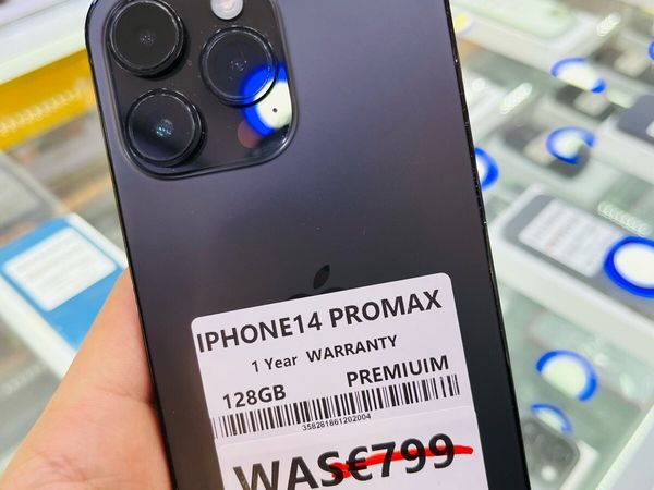 🔥iPhone 14 Promax 128GB premium 1Year WTY 🔋 - Main image