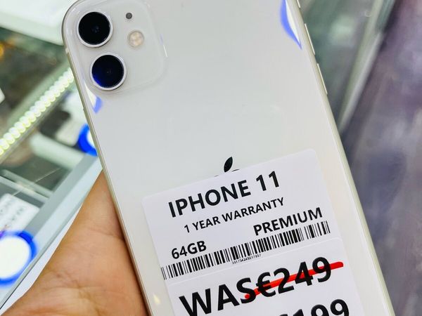 😍iPhone 11 64GB premium 1Year WTY 🔥 - Main image