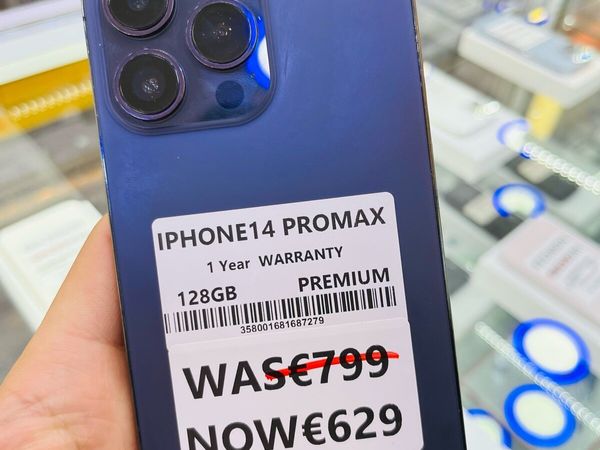 🔥IPhone 14PROMAX 128GB premium 1Year WTY 😍 - Main image