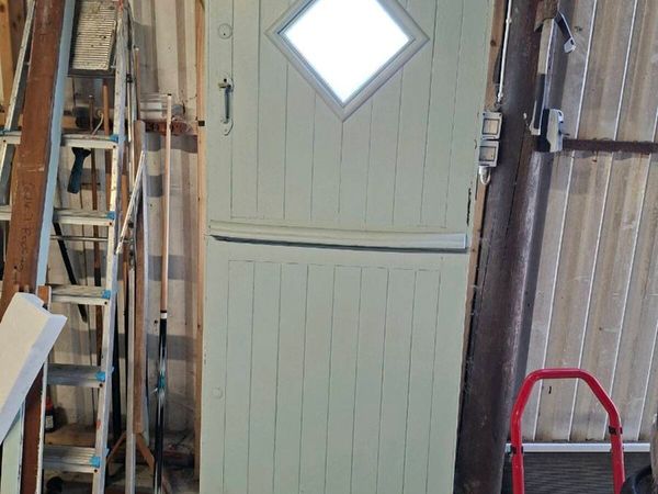 Teak half door - Main image