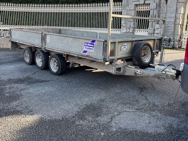 Ifor Williams 14x6’6 Tri Axle Dropside Trailer - Main image