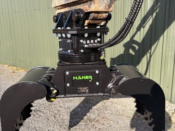 Häner grab for 4-7 ton machine - Main image
