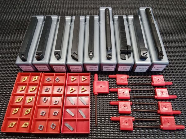 Lathe tool kit (9pc) (10mm) - Main image
