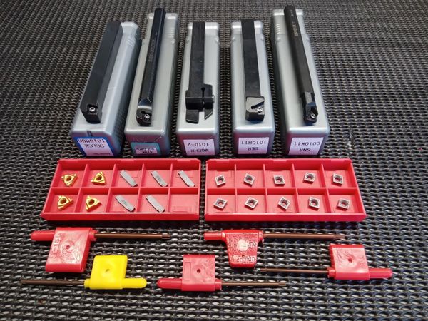 Lathe tool kit (5pc) (10mm) - Main image