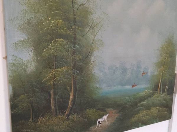 Oil on canvas original by les parson - Main image