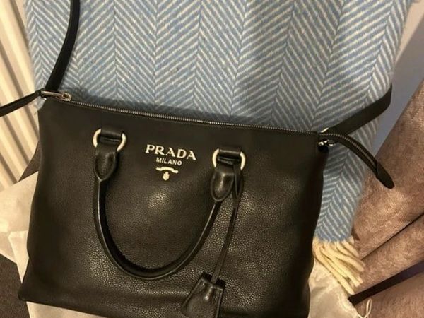 Prada black leather tote - Main image