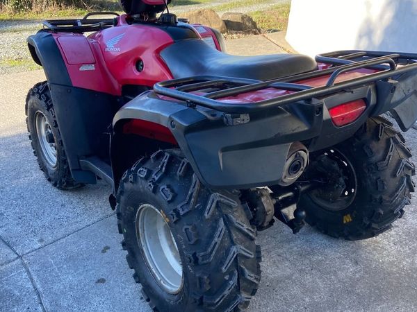 LOW MILEAGE !!   HONDA TRX 500 FM !!! - Main image
