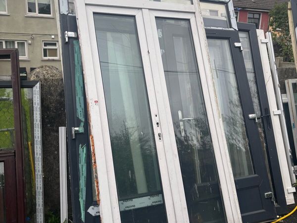 ✳️ HIGH QUALITY UPVC FRENCH DOUBLE DOORS - Main image