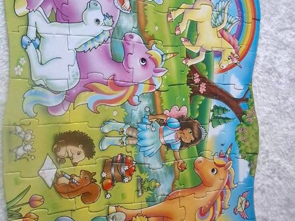 Unicorn friends jigsaw puzzle - Main image