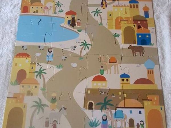 My little nativity jigsaw and book - Main image