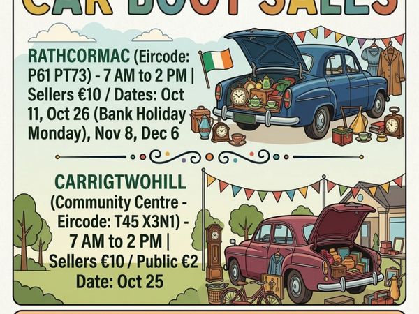 Carboot sale cork - Main image