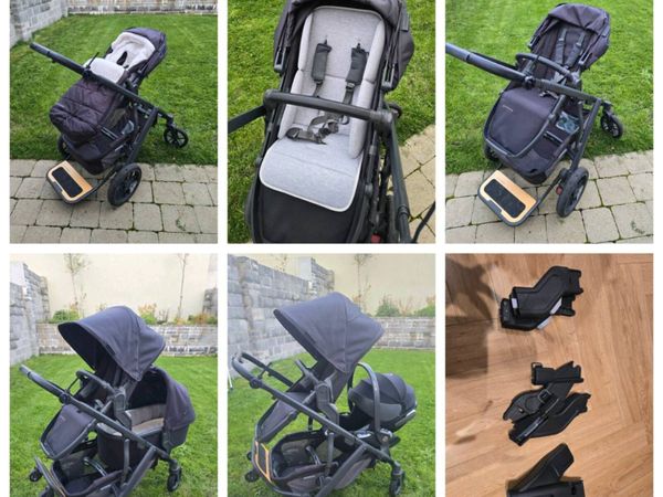 Uppababy Vista V2 and Uppababy Buggyboard - Main image