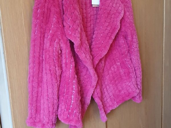 Pink Rino&Pelle faux fur jacket - Main image