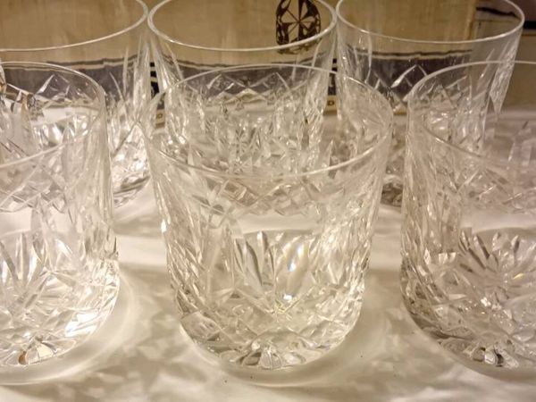 Set Of 6 Waterford Crystal "Lismore"Tumblers - Main image