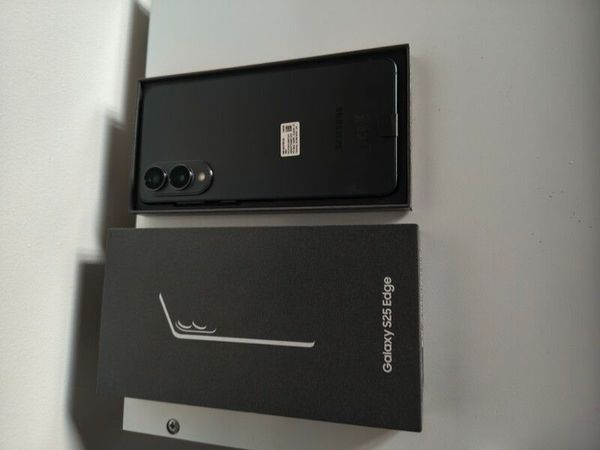 Samsung S25 Edge Jetblack 256GB Grade A Brand New - Main image