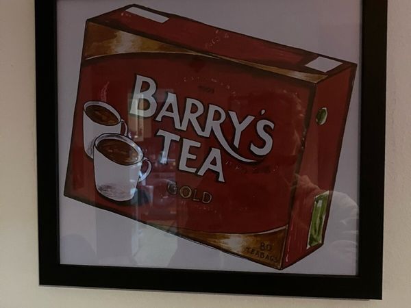 Framed Barry’s tea print - Main image