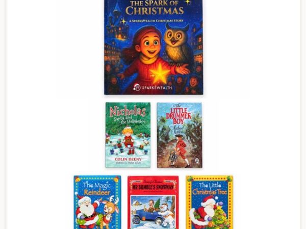 Bundle of 8 Children's Christmas Books - Picture & - Main image