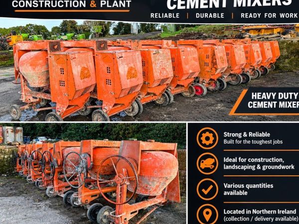 Cement mixers - Main image